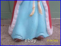 40 Rare Empire Old World Father Time Santa Blow Mold WORKS