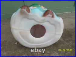 40 Rare Empire Old World Father Time Santa Blow Mold WORKS