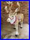 4.5ft. Blow mold Reindeer with Antlers LED Lights Home Accents Depot