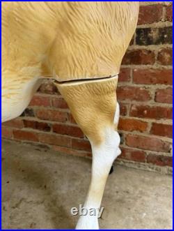 4.5ft. Blow mold Reindeer with Antlers LED Lights Home Accents Depot