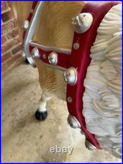 4.5ft. Blow mold Reindeer with Antlers LED Lights Home Accents Depot