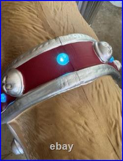 4.5ft. Blow mold Reindeer with Antlers LED Lights Home Accents Depot