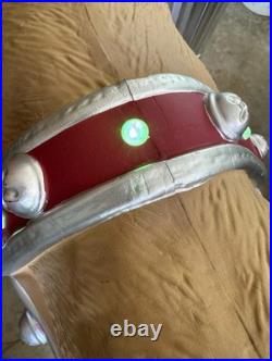 4.5ft. Blow mold Reindeer with Antlers LED Lights Home Accents Depot