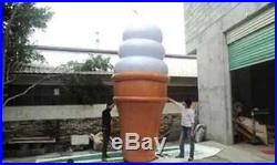 4m Inflatable Lighted Ice Cream Balloon Advertising with blower my#