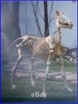 52 Halloween Horse/Pony Animated Zombie Skeleton Haunted House Prop Decoration