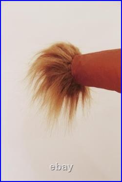 5'10 Halloween Inflatable LED Skeleton Highland Cow with Fur Outdoor Yard Decor