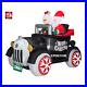 5.5 Ft SANTA & MRS CLAUS IN ANTIQUE CAR AIRBLOWN INFLATABLE LIGHTED YARD DECOR