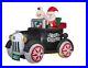 5.5 Ft SANTA & MRS CLAUS IN ANTIQUE CAR Airblown Lighted Yard Inflatable MODEL T