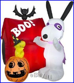 5.5' SNOOPY AND WOODSTOCK HALLOWEEN Airblown Lighted Yard Inflatable PRE-ORDER