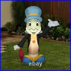 6' DISNEY JIMINY CRICKET Airblown Yard Inflatable NUMBERED LIMITED EDITION