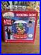 6 FT LIGHTED AIRBLOWN GEMMY INFLATABLE snow globe SANTA Reindeer ROTATES