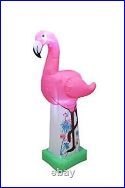 6 Foot Tall Giant Summer Party Inflatable Flamingo Yard Blow Up Decoration