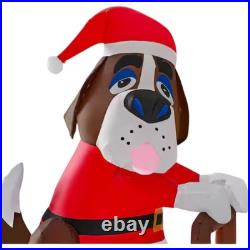 6 ft Animated Dog SEESAW Christmas Inflatable Dachshund Frenchy Chihuahua NEW