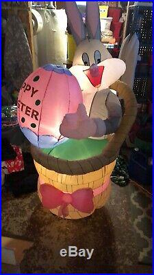 6 ft LOONEY TUNES Bugs Bunny Airblown Lighted Yard Inflatable prototype