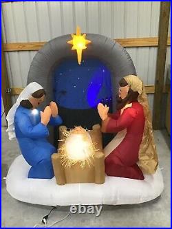 6ft Gemmy Airblown Inflatable Prototype Christmas Wisemen Silhouette #18954