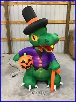 6ft Gemmy Airblown Inflatable Prototype Halloween Animated Gator Man #222215
