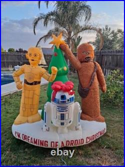 6ft Light Up Droid Star Wars Inflatable Christmas