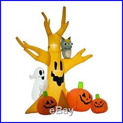 7.5' Spooky Scene Halloween LED Lighted Outdoor Airblown Inflatable Yard
