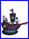 7 Foot Halloween Inflatable Pirate Ship Skeletons Crew Blowup Yard Decoration