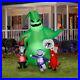 7 Ft OOGIE BOOGIE W CREATURES Airblown Lighted Yard Inflatable