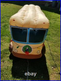7' LED National Lampoon Christmas Vacation Uncle Eddie's RV Christmas Inflatable