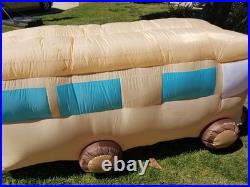 7' LED National Lampoon Christmas Vacation Uncle Eddie's RV Christmas Inflatable