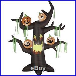 7' Scary Tree with Pumpkins Halloween Airblown Inflatable! BRAND NEW! Rare
