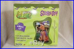 7' Scooby Doo Gemmy Lighted Airblown Inflatable Haunted Halloween Warlock NEW