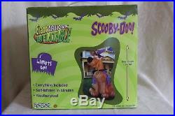 7' Scooby Doo Gemmy Lighted Airblown Inflatable Haunted Halloween Warlock NEW