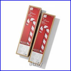 7 ft LED Candy Cane Prop Light Up Christmas Yard Decoration Home Accents Holiday