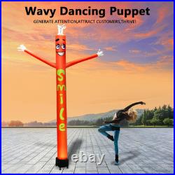 8FT Inflatable Air Waving Tube Dancer with Blower Set for Thanksgiving Day Decor