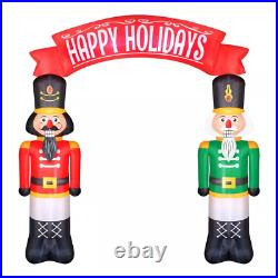 8Ft Inflatable Nutcracker Archway Christmas Yard Decor