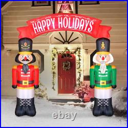 8Ft Inflatable Nutcracker Archway Christmas Yard Decor