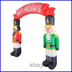 8Ft Inflatable Nutcracker Archway Christmas Yard Decor