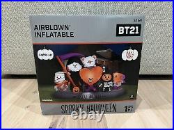 8.5 Feet Line Friends BT21 Scene Spooky Halloween by Airblown Inflatables