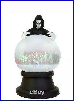 8.5 ft. Inflatable Living Projection Reaper Globe Airblown with Remote Control