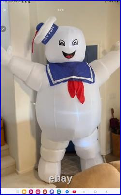 8 Ft Ghostbusters Stay Puft Marshmallow Man Airblown Inflatable Halloween Decor