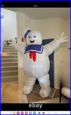 8 Ft Ghostbusters Stay Puft Marshmallow Man Airblown Inflatable Halloween Decor