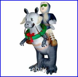 8' STAR WARS TAUN TAUN WITH HANS SOLO Airblown Lighted Yard Inflatable