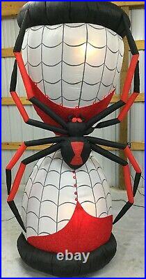 8ft Gemmy Airblown Inflatable Prototype Halloween Hourglass with Spider #75344