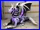 8ft Gemmy Airblown Inflatable Prototype Halloween Skeleton Dragon #222531