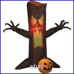 9.35' Airblown Animated Evil Tree Halloween Inflatable LED NIB Holiday Living
