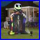 9.5′ Jack Skellington Screen LIving Projection Halloween Inflatable Gemmy