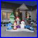 9.5′ RUDOLPH’S ISLAND OF MISFIT TOYS Airblown Lighted Yard Inflatable