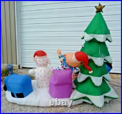 9.5 ft Island of Misfit Toys Scene Christmas inflatable