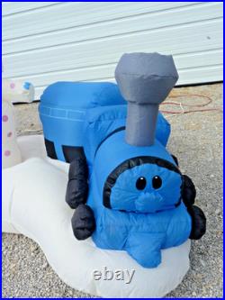 9.5 ft Island of Misfit Toys Scene Christmas inflatable