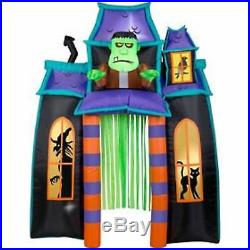 9' Animated Frankenstein Monster Haunted House Archway Air Blown Inflatable