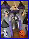 9 Ft Halloween Airblown Inflatable Haunted House Archway Lights Up Torn Box