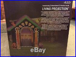 9 Ft. Wide Halloween Archway Living Projection Airblown Inflatable With Remote