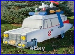 9' GHOSTBUSTERS ECTO-1 ECTOMOBILE HEARSE Airblown Yard Inflatable